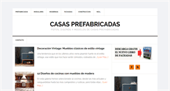 Desktop Screenshot of lascasasprefabricadas.com