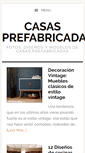 Mobile Screenshot of lascasasprefabricadas.com